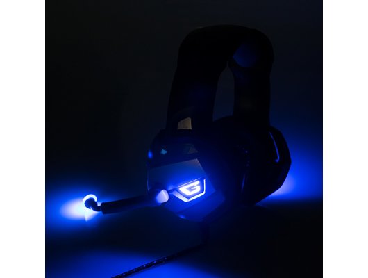 Игровые наушники проводные Dialog HGK-37L Gan-Kata черно-синяя